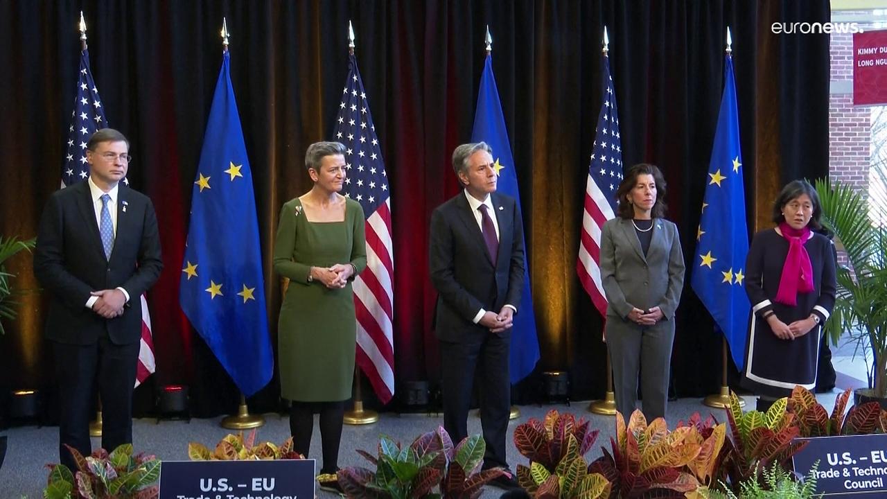 US and EU try to find common ground on trade and technology
