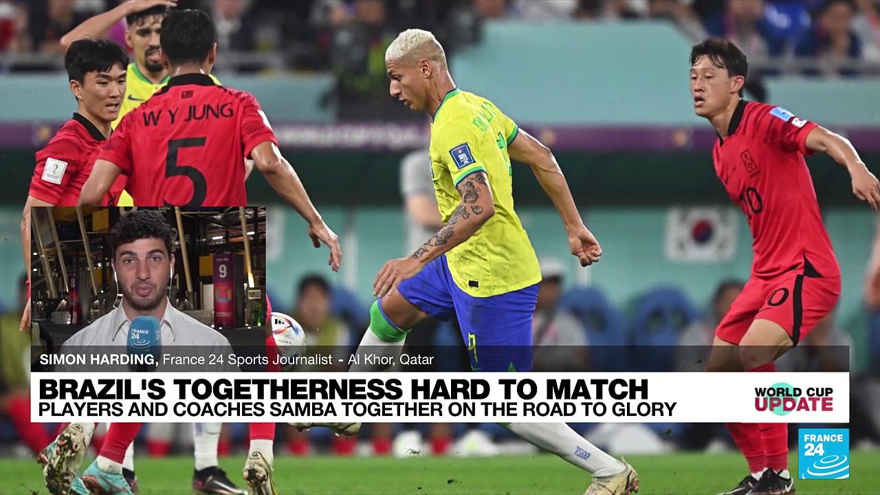 Brazil thrash South Korea 4-1 to reach quarters