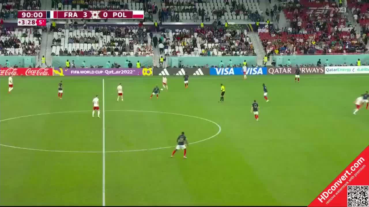 France 3-1 Poland World Cup 2022