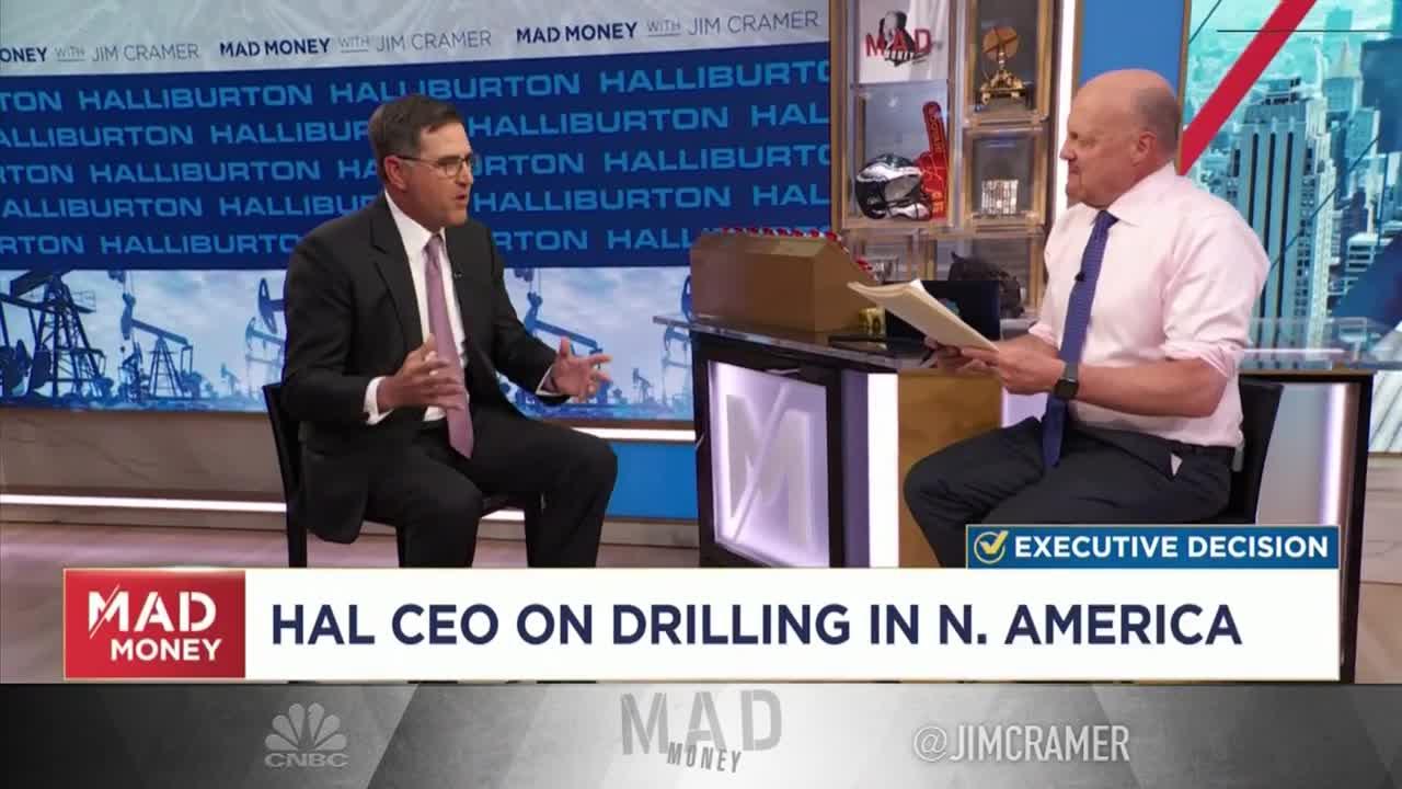Halliburton CEO says company's drilling strategy isn't beholden to oil prices