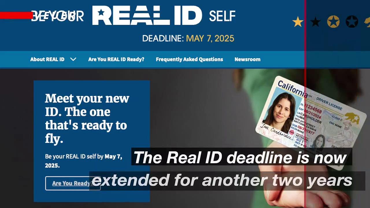 Real ID Deadline Delayed Again to 2025