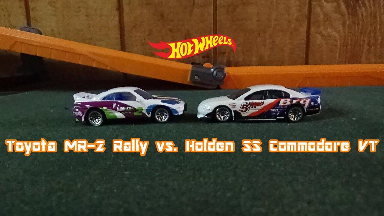 Hot Wheels Toyota MR-2 Rally vs. Holden SS Commodore VT
