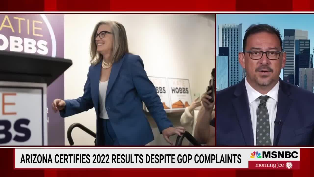 'We've Got The Truth On Our Side': Arizona Certifies Midterm Results Despite GOP Complaints