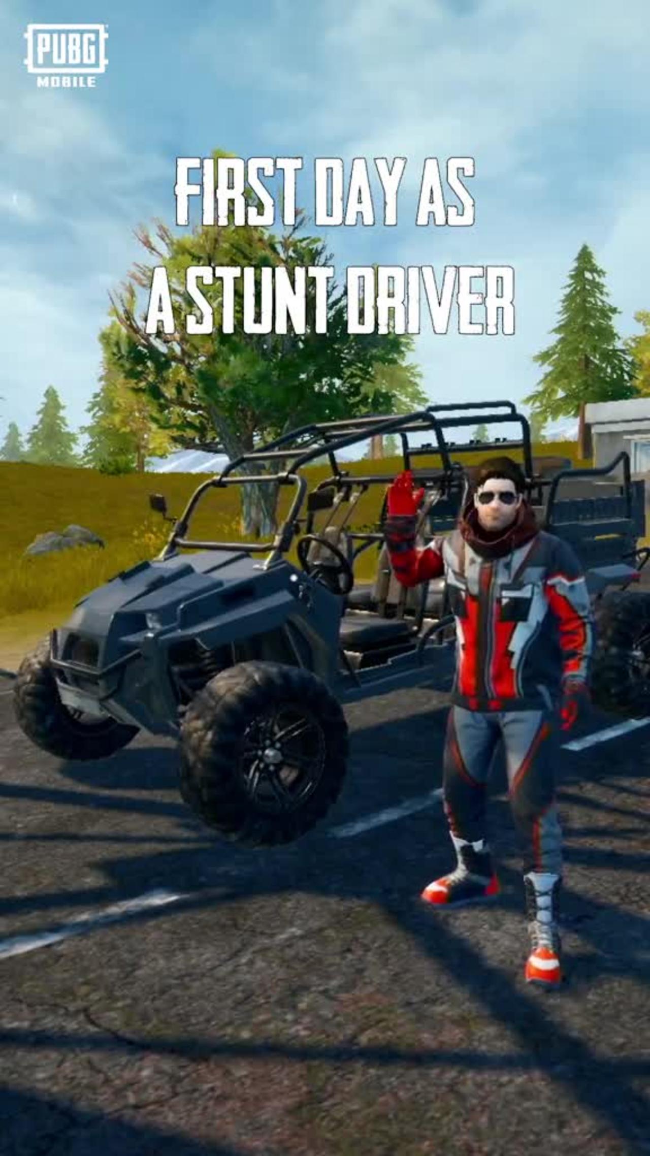 OK, maybe Stunt Driver wasn't the best choice. 😬 What crazy things do you like doing in