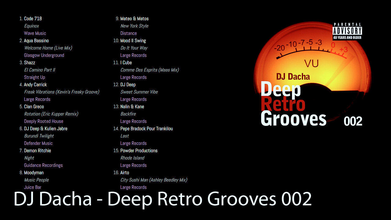 DJ Dacha - Deep Retro Grooves 002