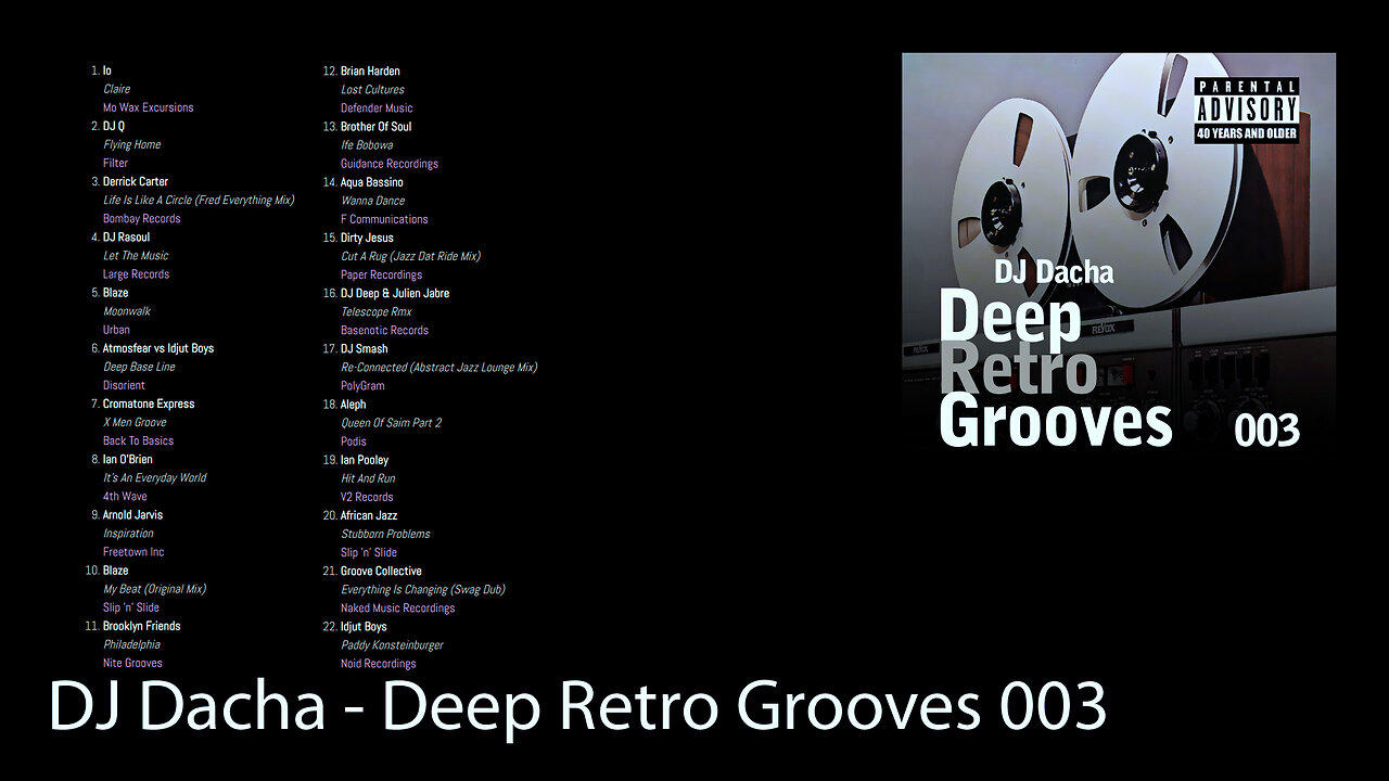 DJ Dacha - Deep Retro Grooves 003