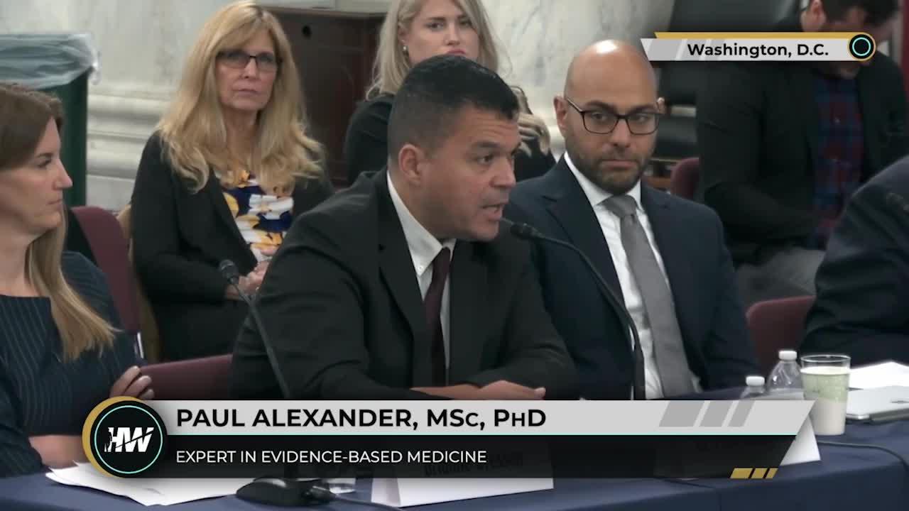Peter McCullough's & Paul Alexander's Full Testimony- Senator Johnson's Covid-19 vaccine roundtable
