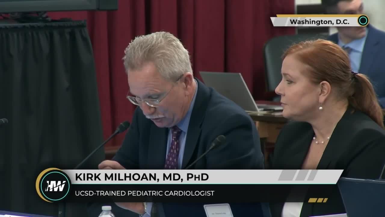 Dr. Kirk Milhoan - Senator Johnson's Covid-19 vaccine roundtable