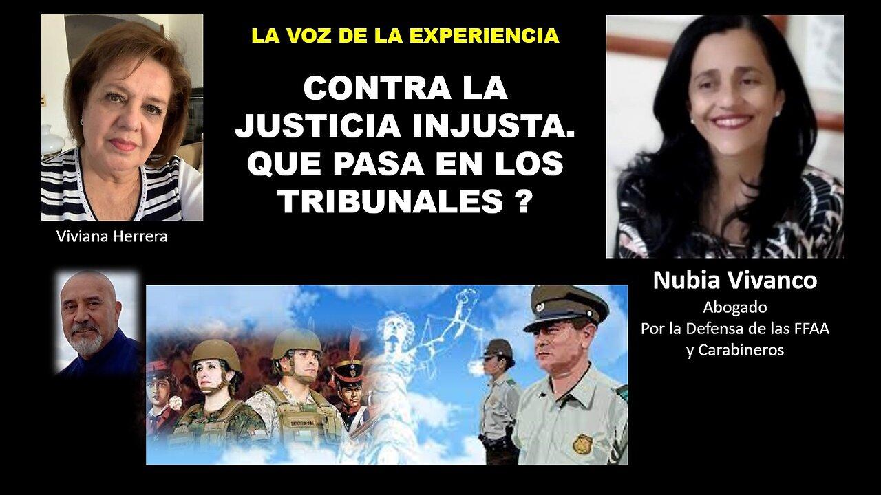 22:30 CONTRA LA JUSTICIA INJUSTA: QUE PASA EN LOS TRIBUNALES...con Nubia Vivanco y Viviana Herrera