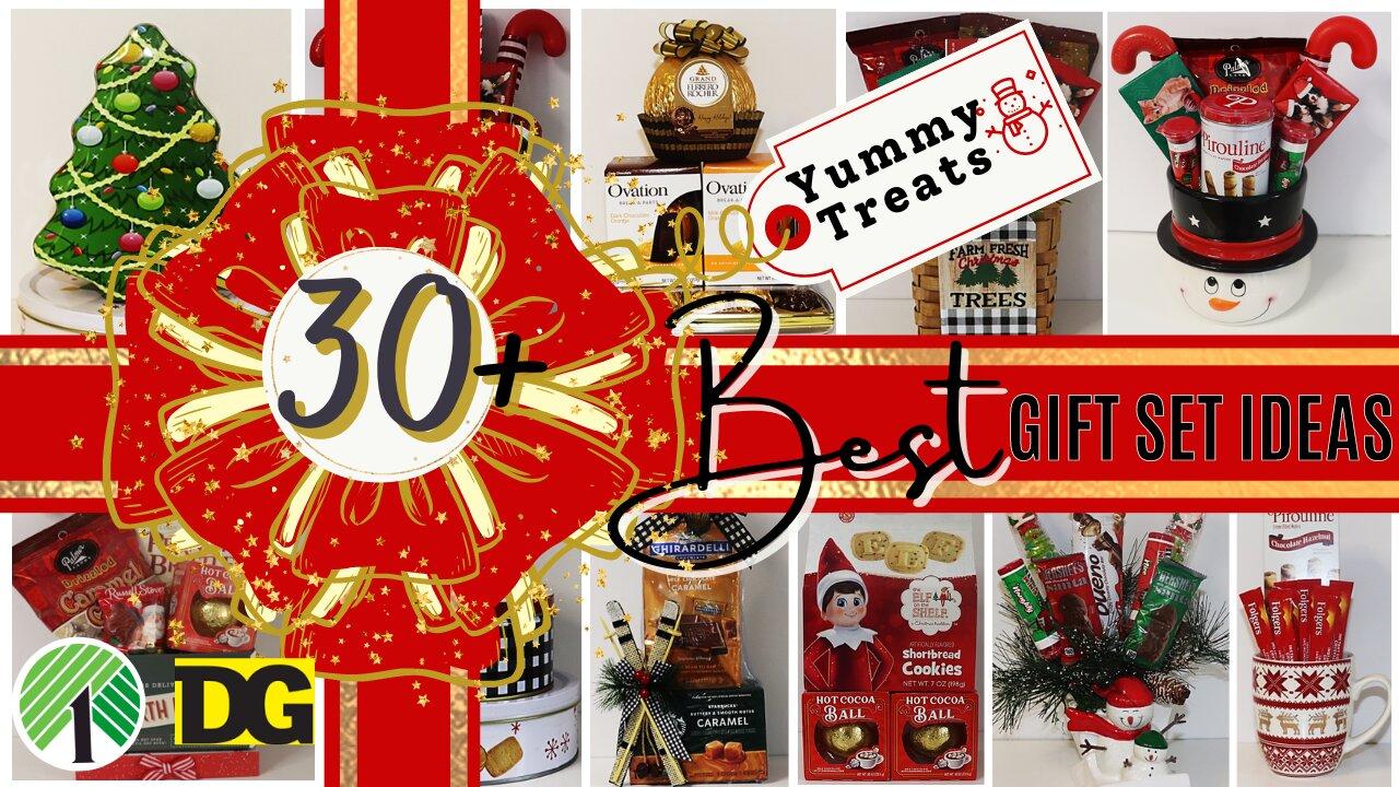 30+ BEST DIY CHRISTMAS Gift Basket Ideas 2022 | Episode 5 - Yummy Treats | Dollar Tree & DG