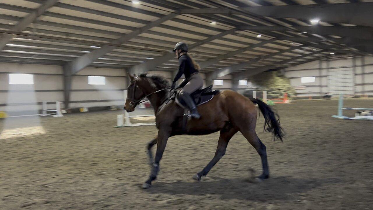 Horse riding with Olivia