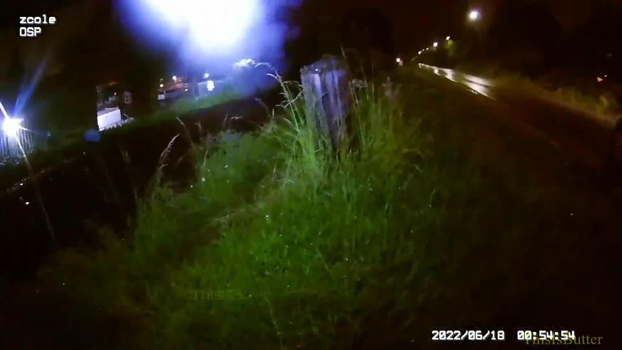 Oregon State body camera shows officer who was involved in the shooting death of Derrick Clark