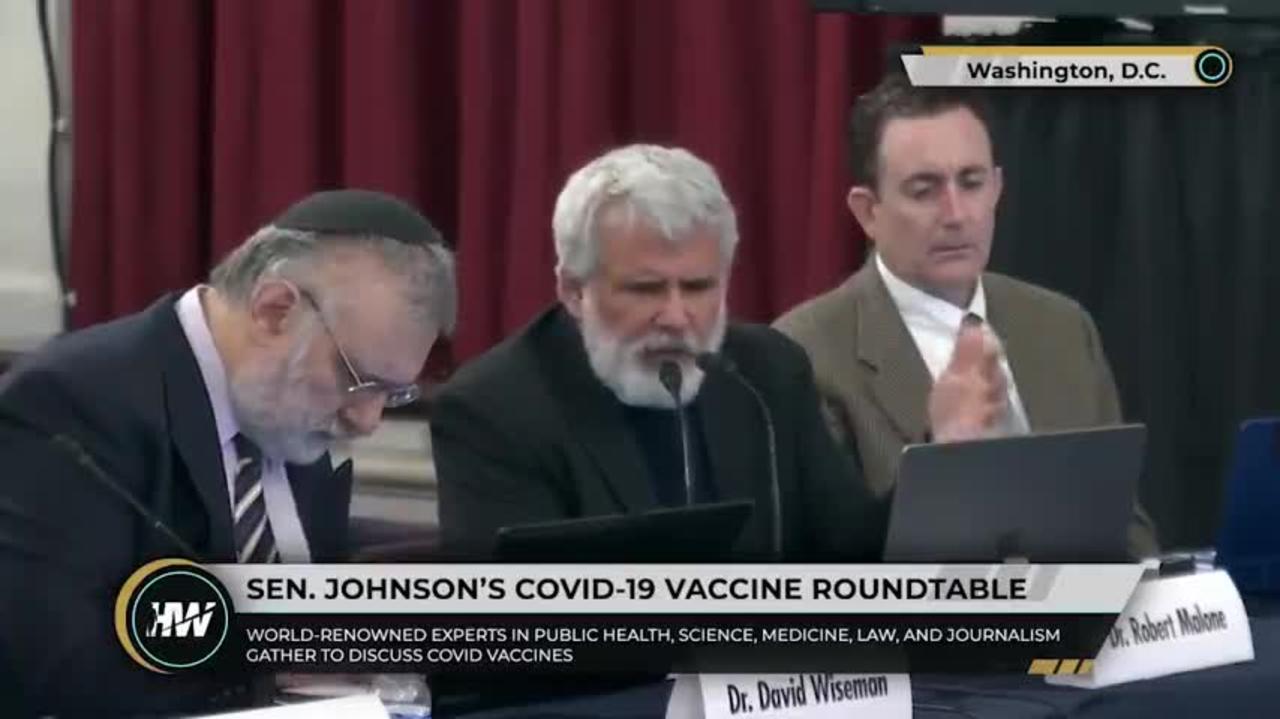 DR. ROBERT MALONE TESTIFIES ON VACCINE TOXICITY. 💀