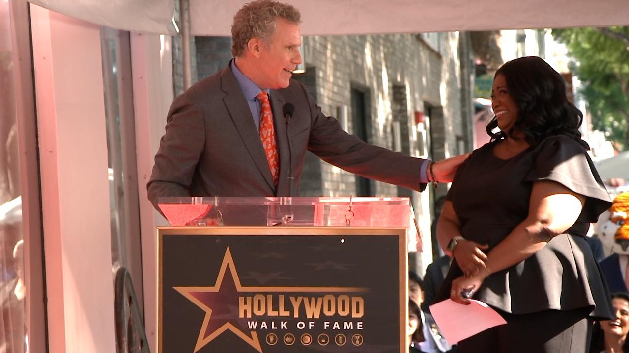 Spirited Hollywood Walk of Fame Ceremony Guest Speaker Will Ferrell