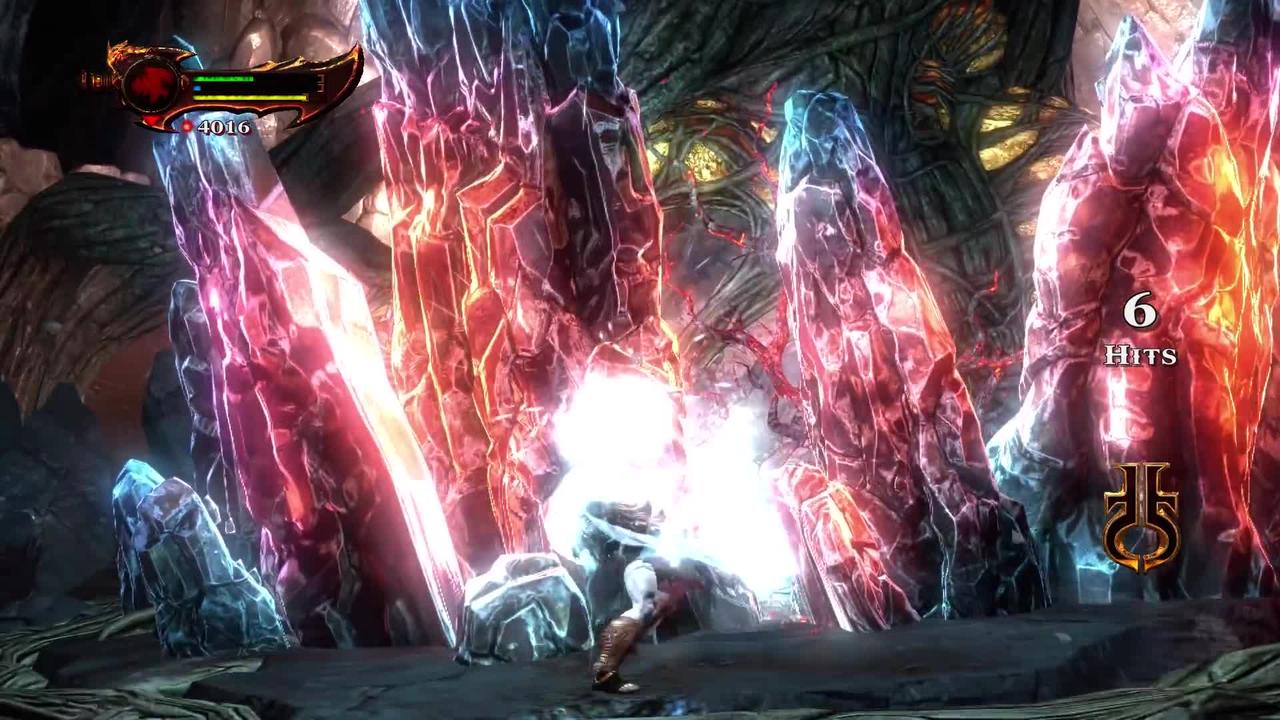 God of War 3 - Kratos Defeats Zeus & Gaia (Zeus Final Boss)