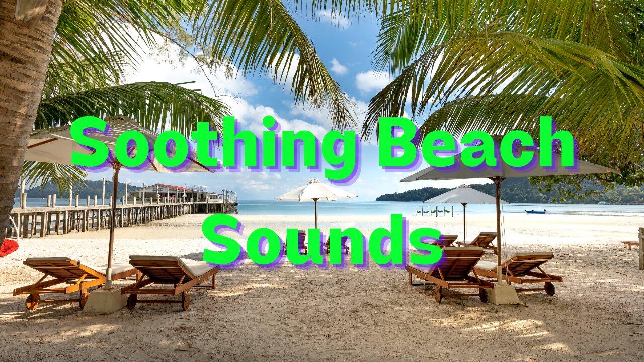 Tropical Beach Ambience | Relaxation & Vacation Feeling | Background Sounds | 3 Hours