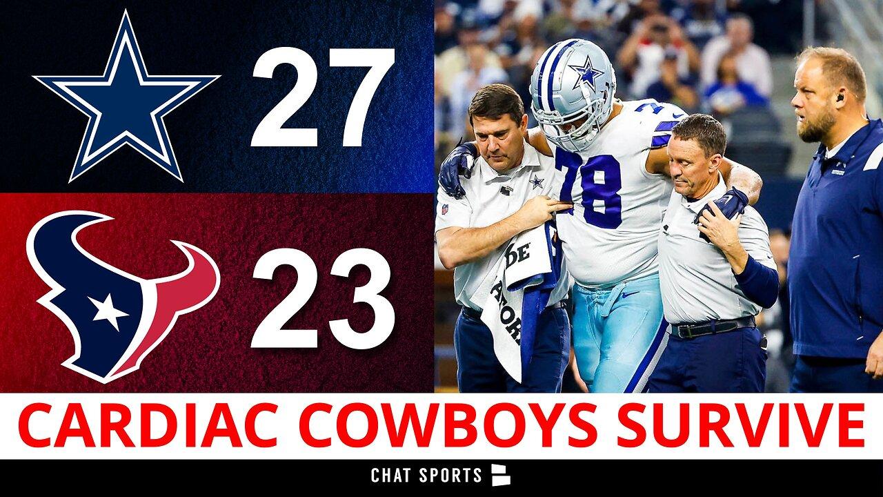 Cowboys News & Rumors After Dallas SURVIVES vs. Texans