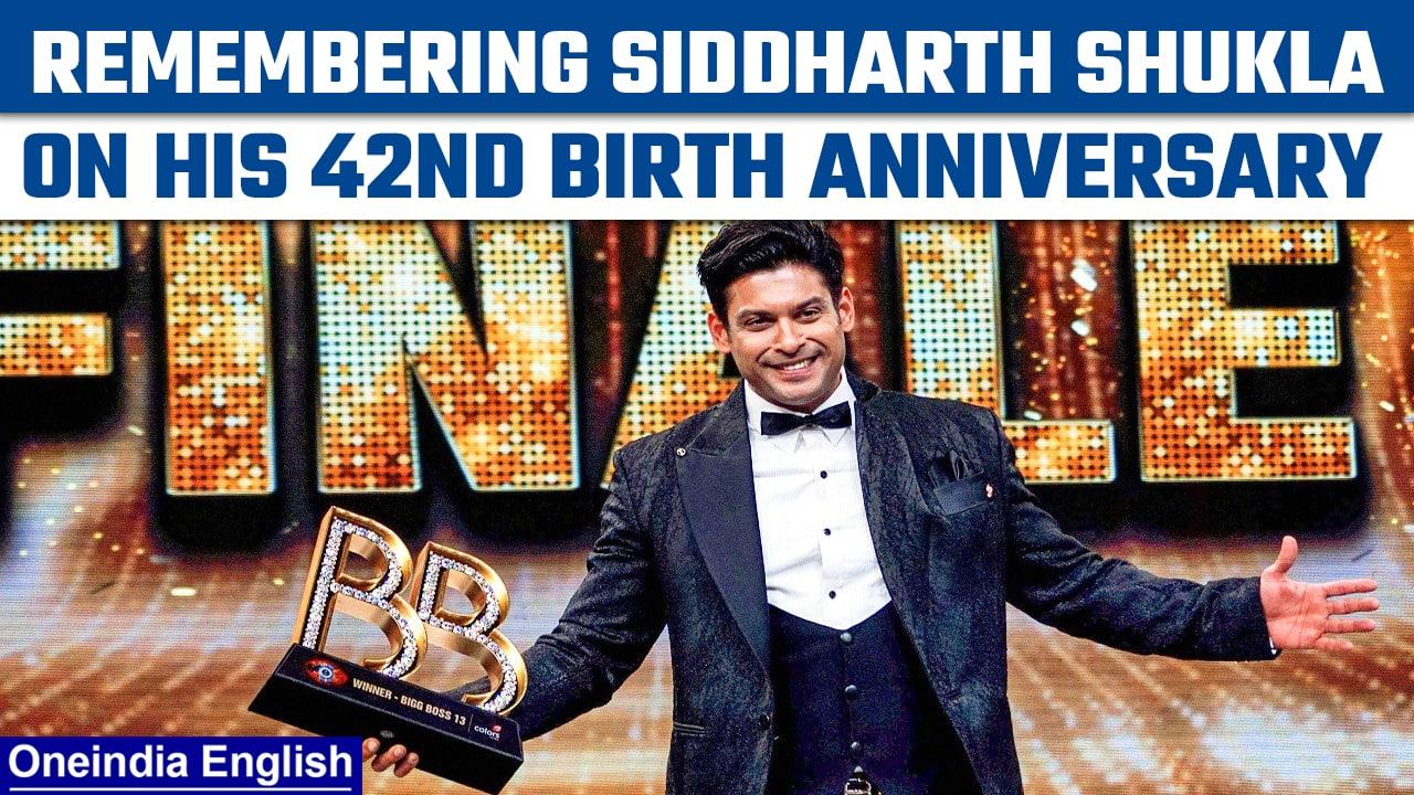 Siddharth Shukla's 42nd birth anniversary: Remembering the late actor | Oneindia News | *Special