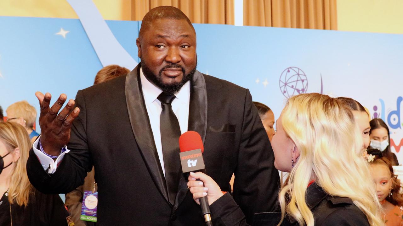 Nonso Anozie Interview '1st Annual Children's & Family Emmy Awards' in Los Angeles