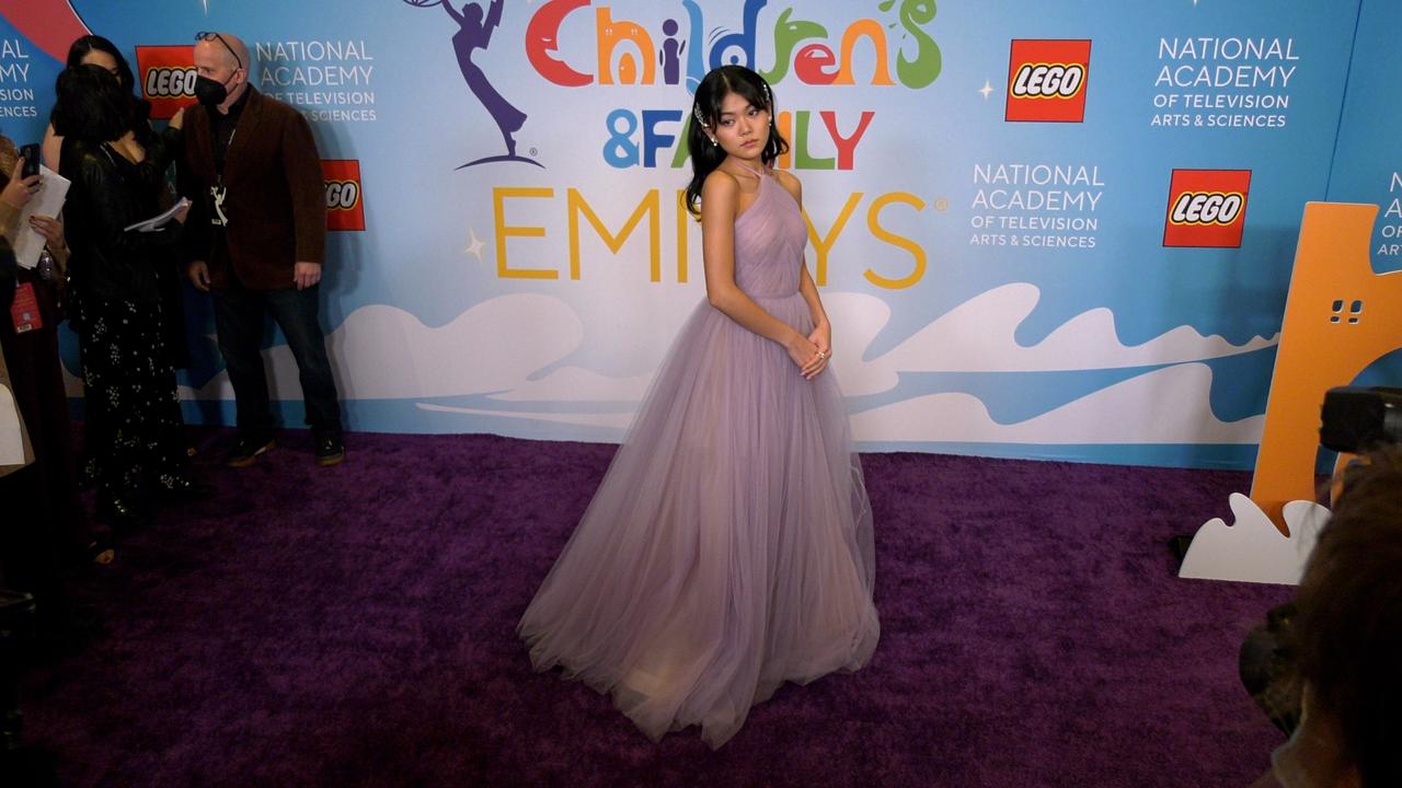 Momona Tamada '1st Annual Children's & Family Emmy Awards' Purple Carpet in Los Angeles