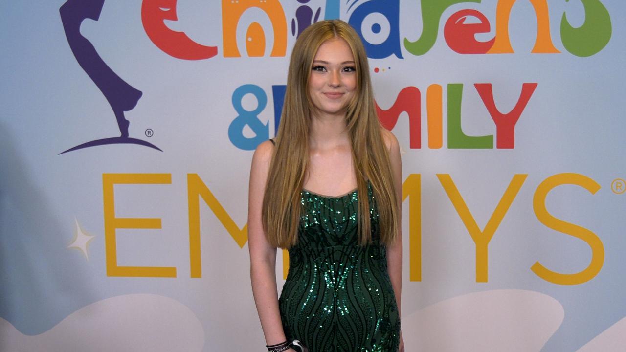 Sophie Grace '1st Annual Children's & Family Emmy Awards' Purple Carpet in Los Angeles