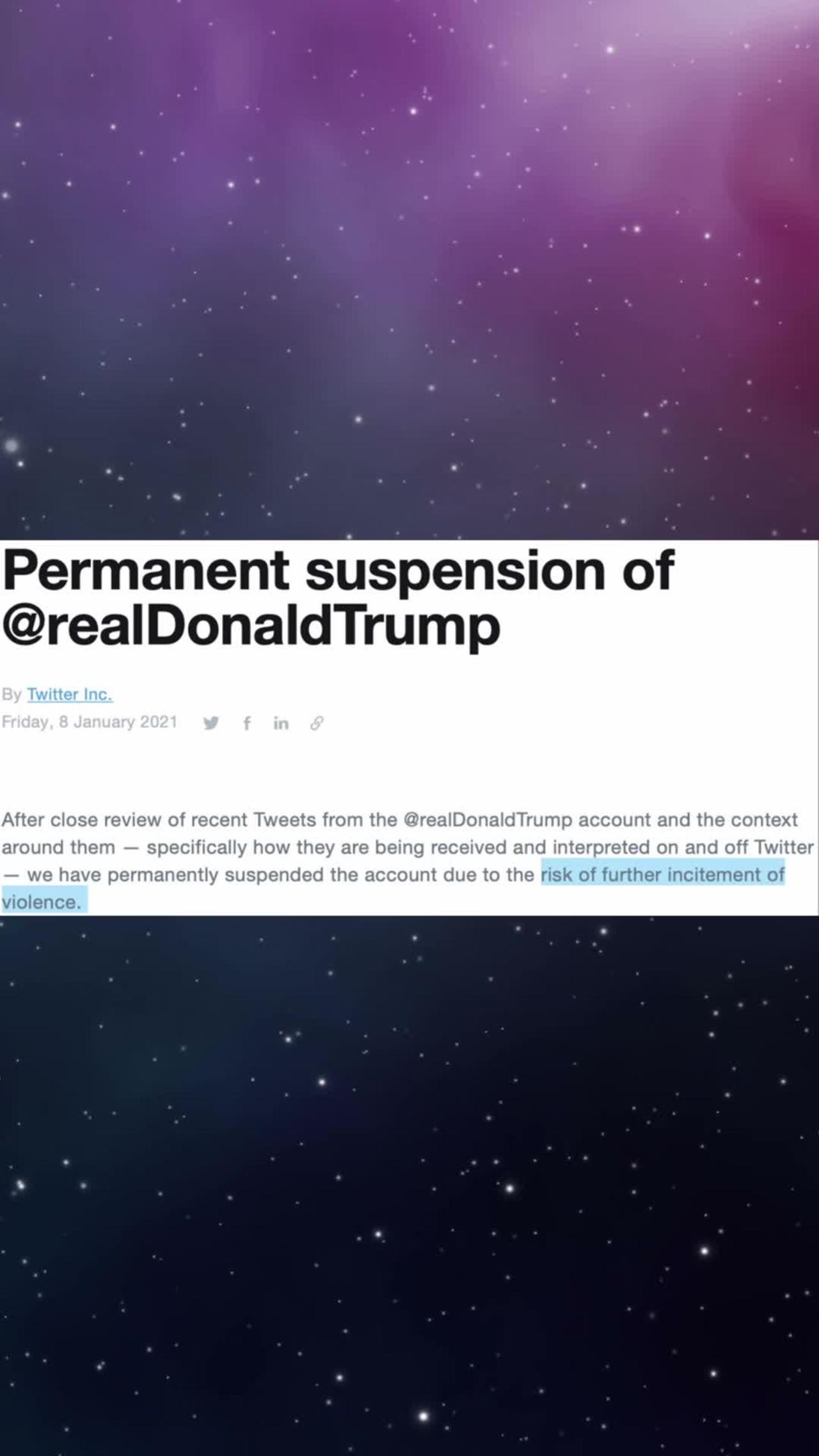 Twitter Files Part 4 The Removal of President Donald Trump in 60 Seconds or Less