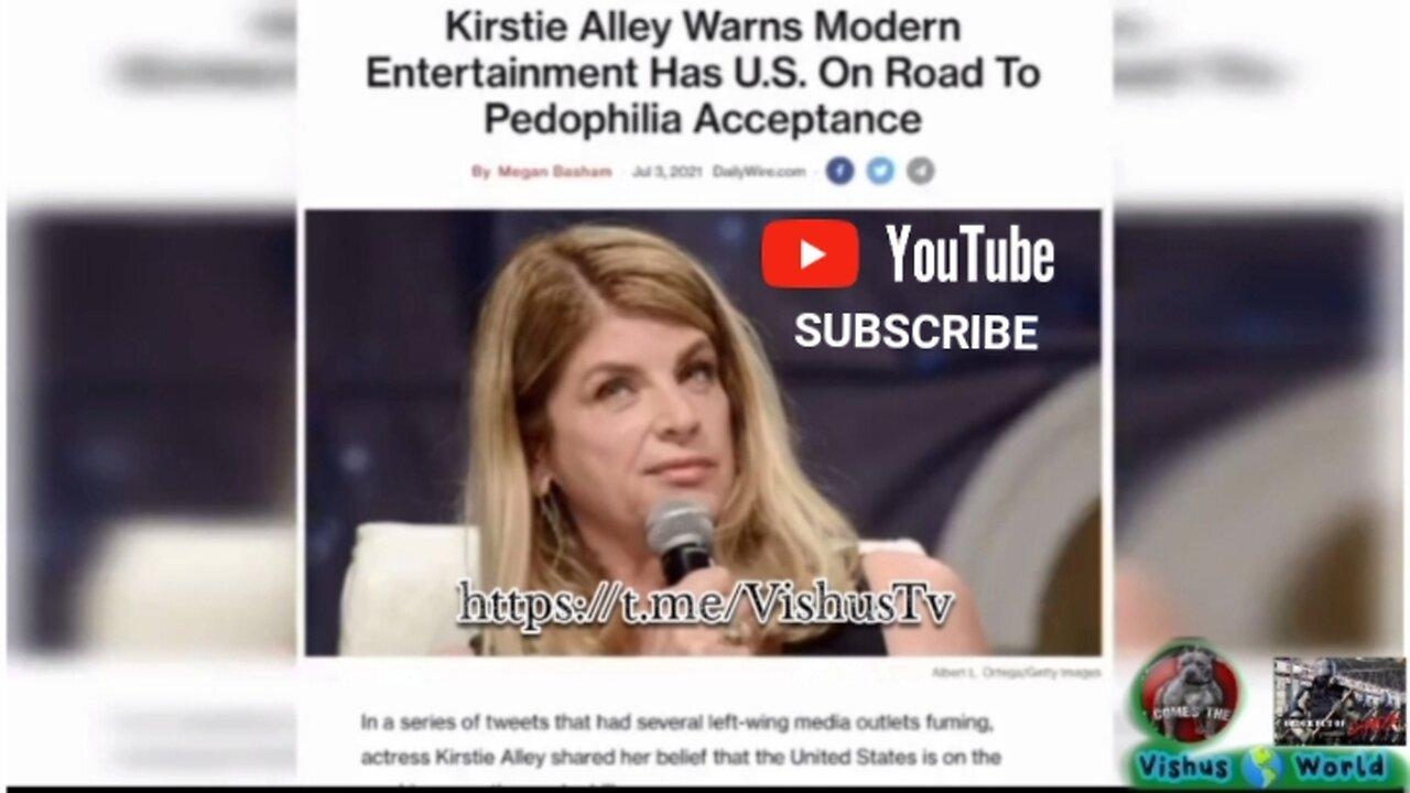 Kristie Alley Vowed To Expose Hollywood Elite Pedophile Ring. #VishusTv 📺
