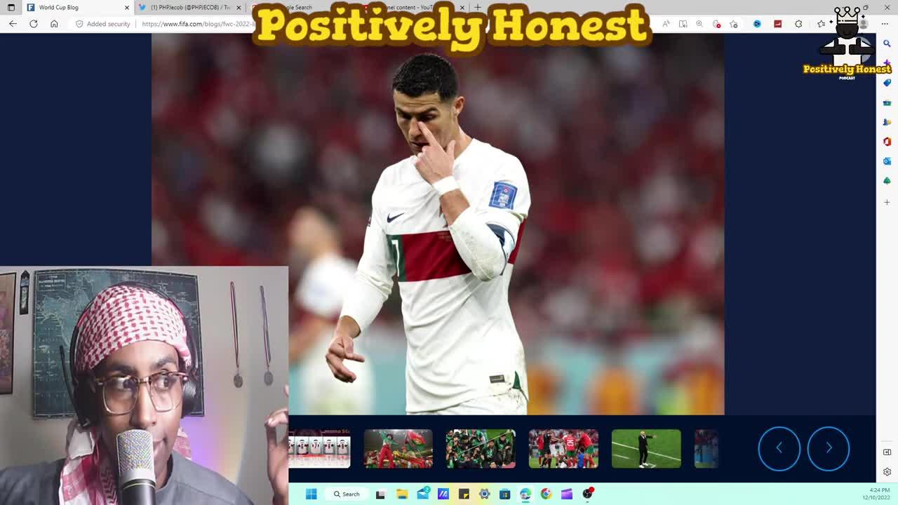Ronaldo Cries After Portugal Exit | France Beats England | 2022 FIFA World Cup | Quarterfinals