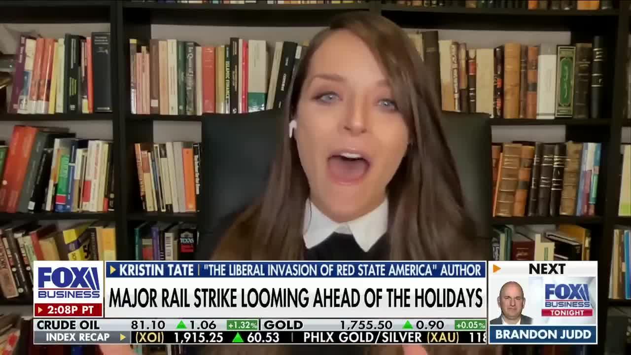 The Dems are hell bent on transferring money from taxpayers: Kristin Tate