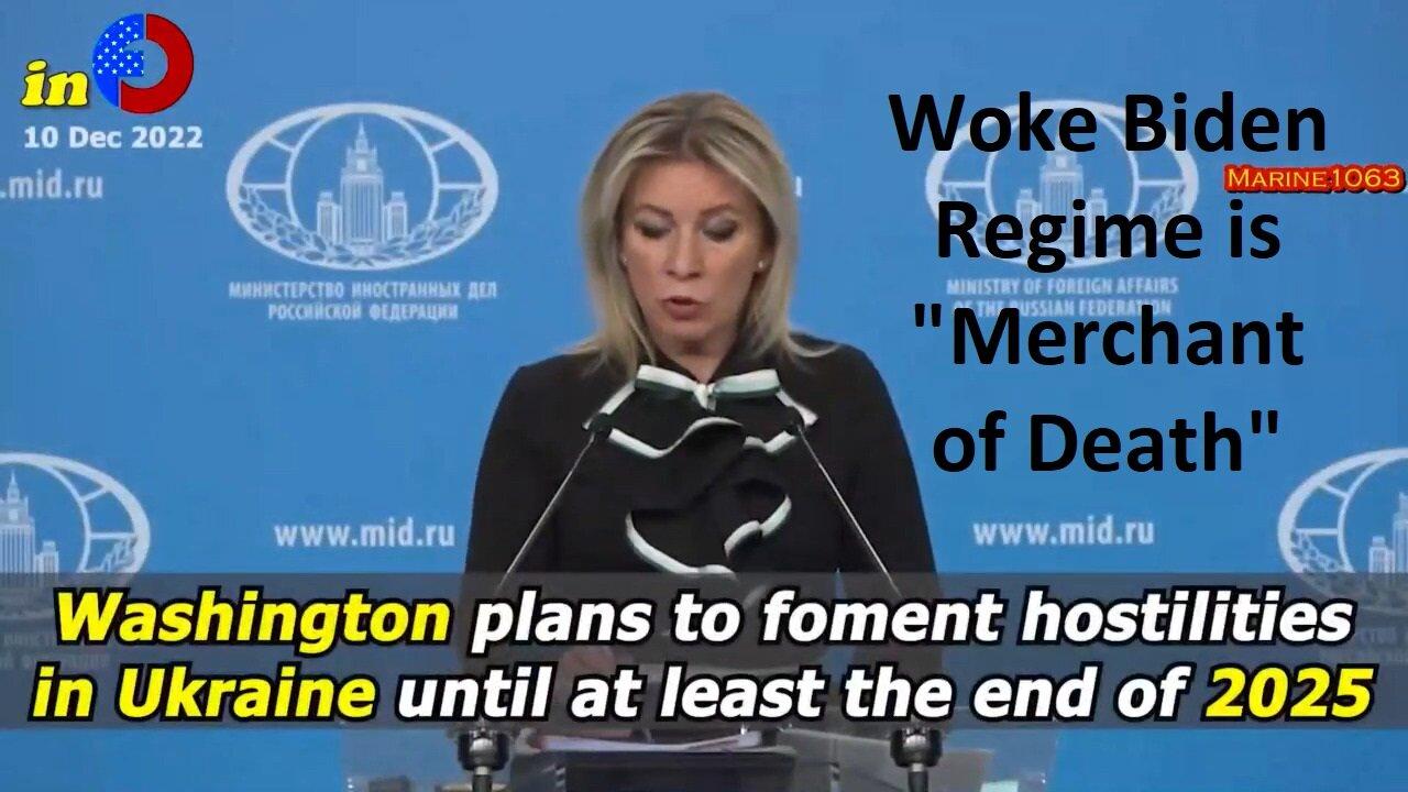 Is Woke Biden Regime a “Merchant of Death”- Former Ukraine Update Dec 11, 2022
