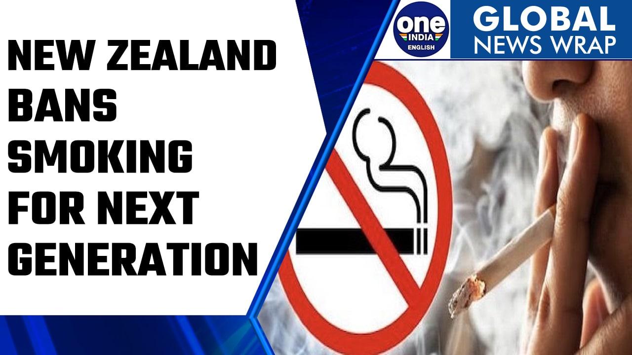 New Zealand passes the first law ever to ban smoking for the next generation | Oneindia News*News
