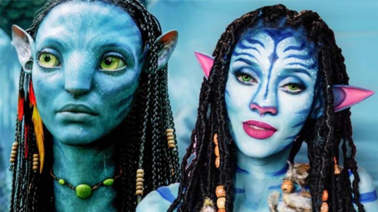 Avatar Makeup Tutorial - Step by Step