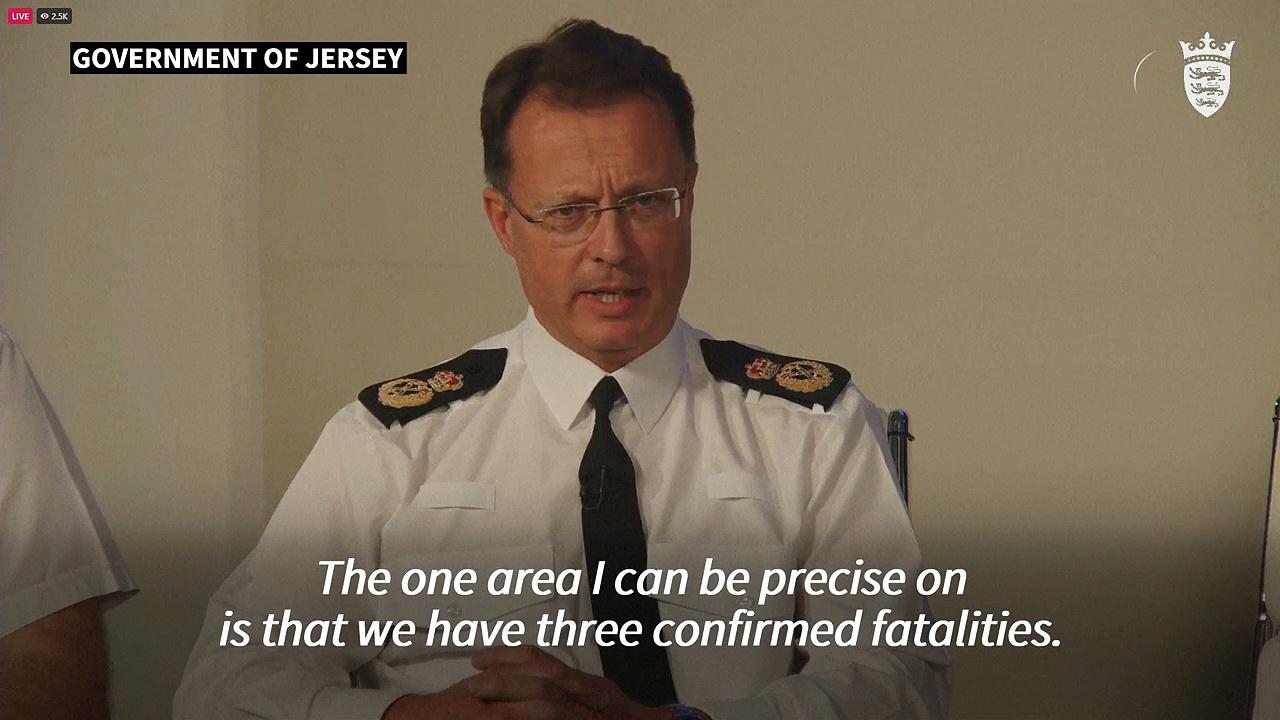 'In the region of a dozen' fatalities expected after Jersey explosion: police