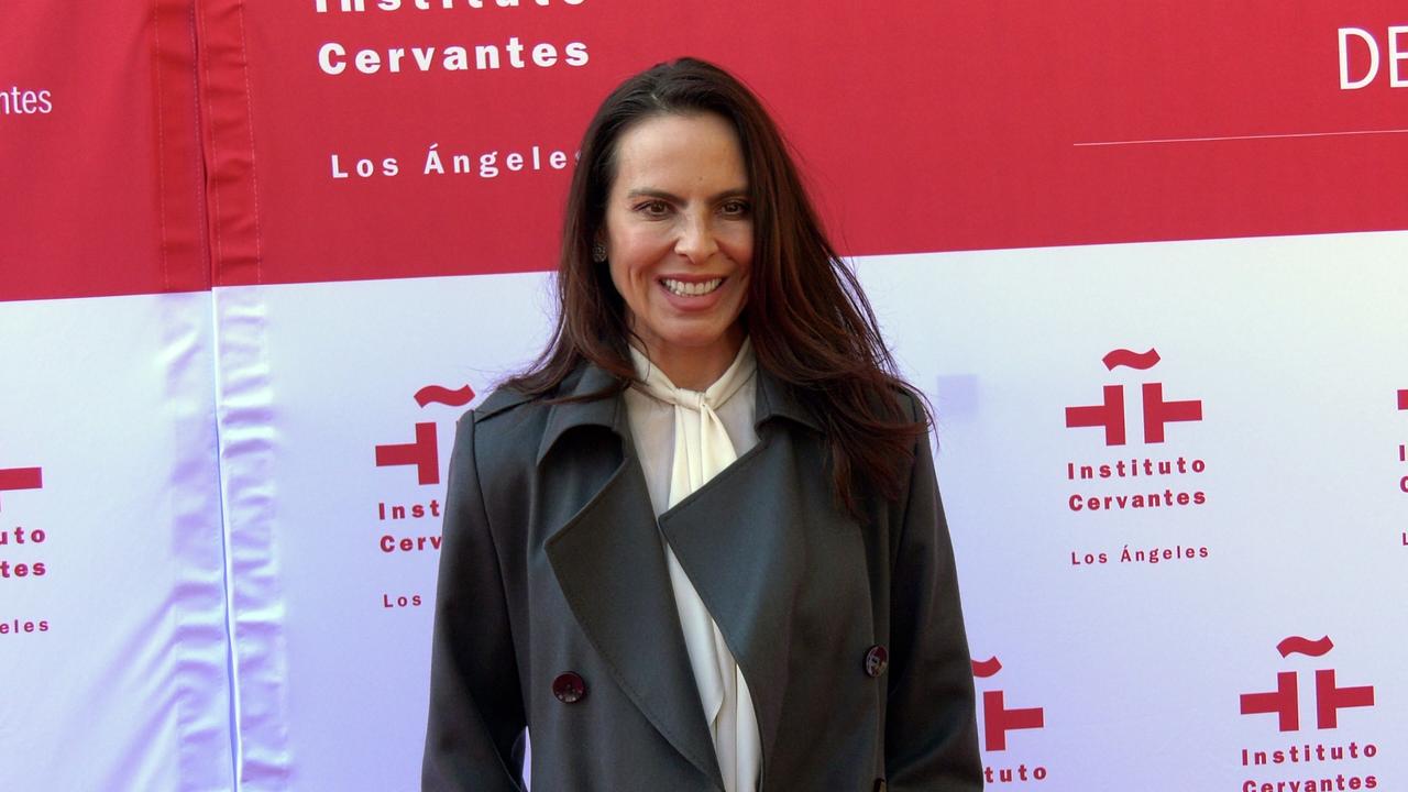 Kate del Castillo attends the inauguration of the Instituto Cervantes in Los Angeles