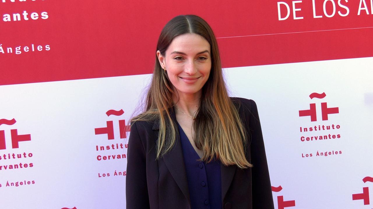 Maria Valverde attends the inauguration of the Instituto Cervantes in Los Angeles