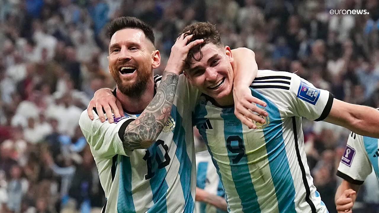 Lionel Messi's Argentina beat Croatia 3-0 to reach World Cup final