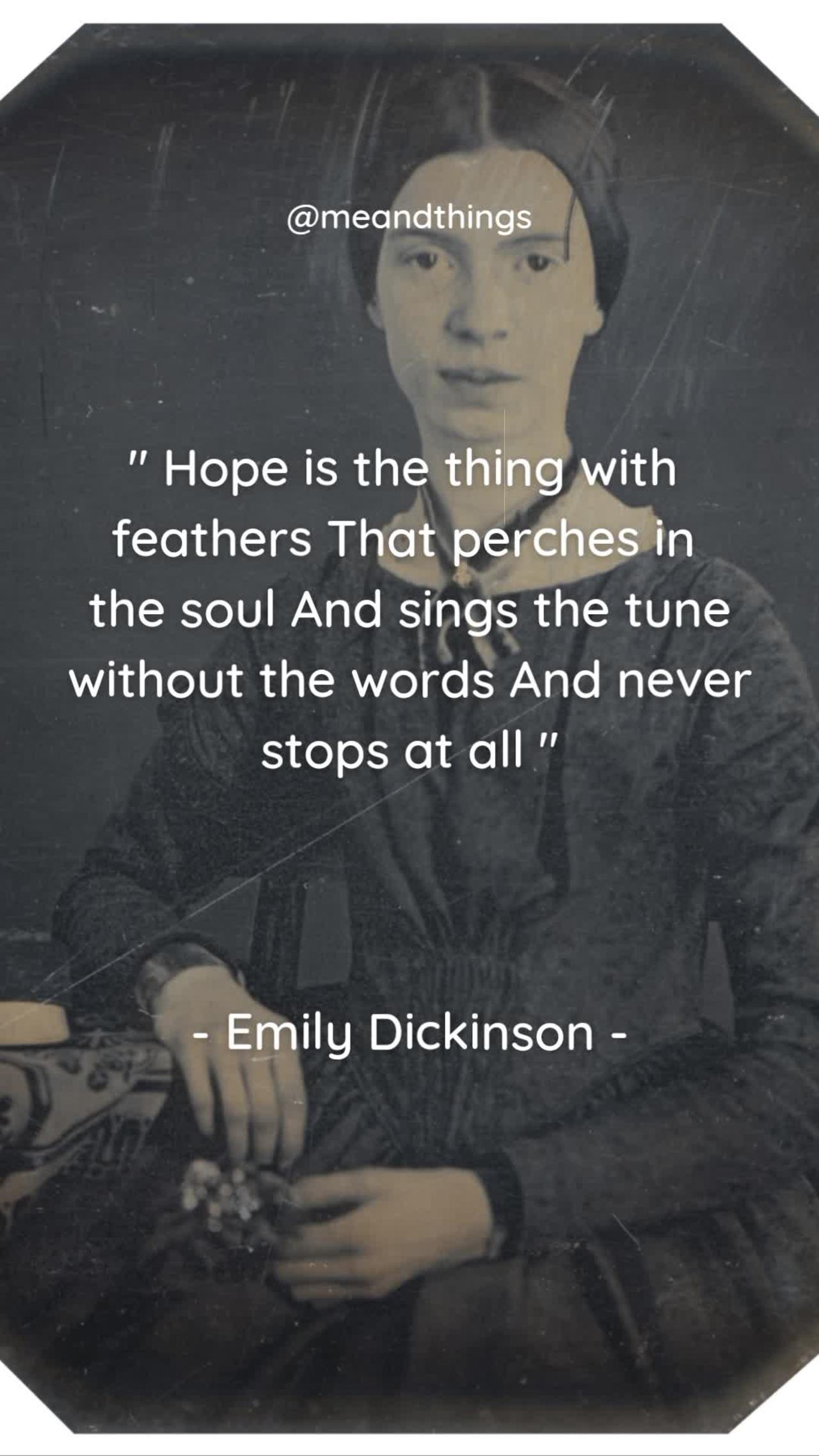 Quotes from emily dickinson