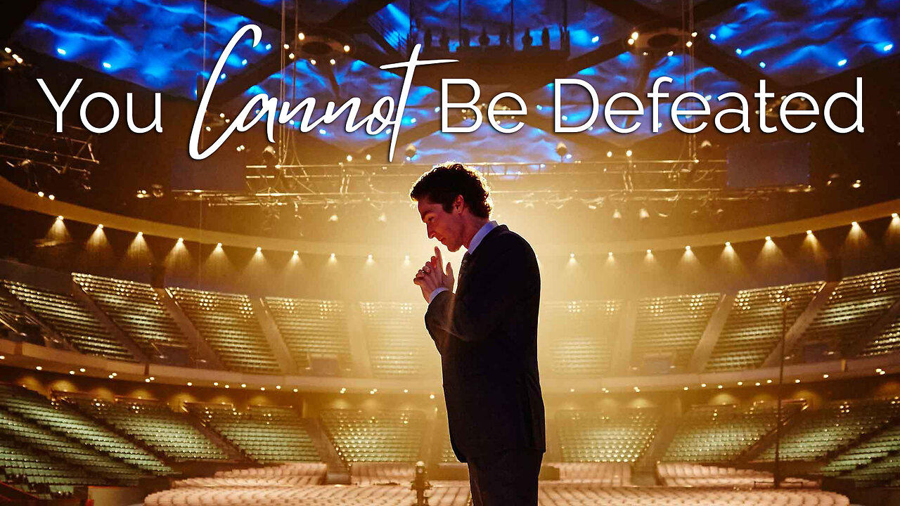 Joel Osteen | THE SPEECH THAT BROKE THE INTERNET: You Cannot Be Defeated! 🥳🎉