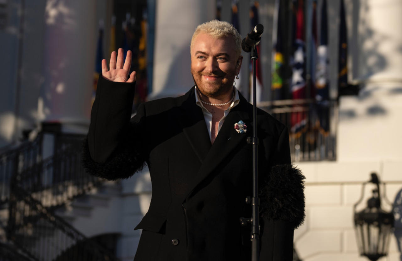 Sam Smith and Cyndi Lauper perform at White House to celebrate President Joe Biden signing Respect for Marriage Act