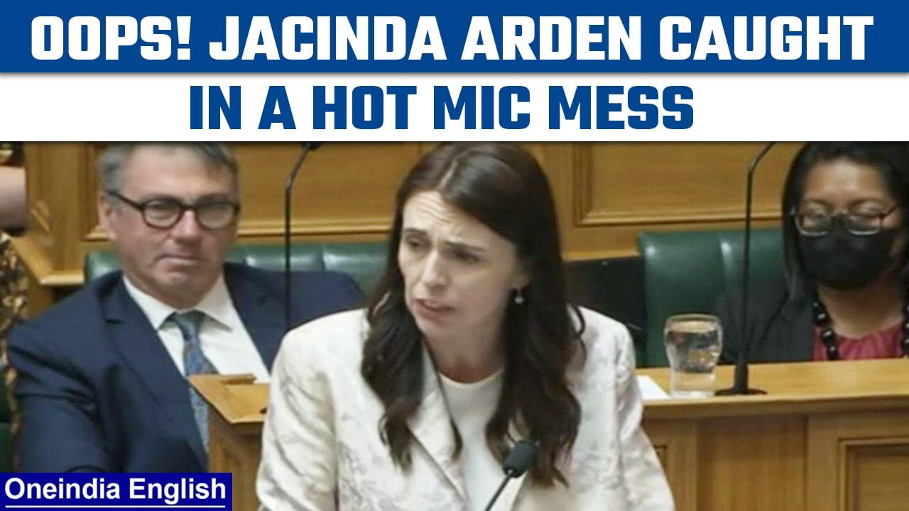 What happened when Jacinda Ardern was caught in a ‘hot mic’ moment? | Oneindia News *News