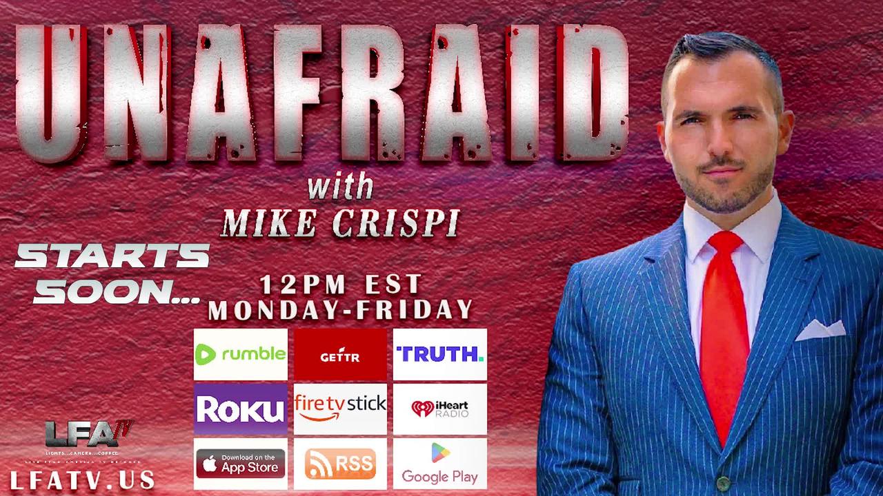 MIKE CRISPI UNAFRAID 12.14.22: BIDEN MAKES HIS TOP PRIORITY CLEAR FT. ROGER STONE
