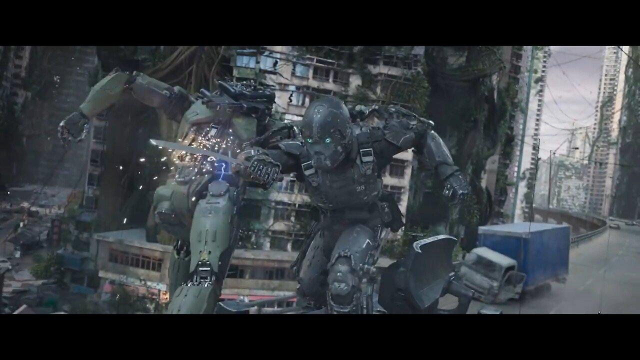 Warriors of Future (2022) - Fighting Scene Between Soldiers and Robots| Movie clips