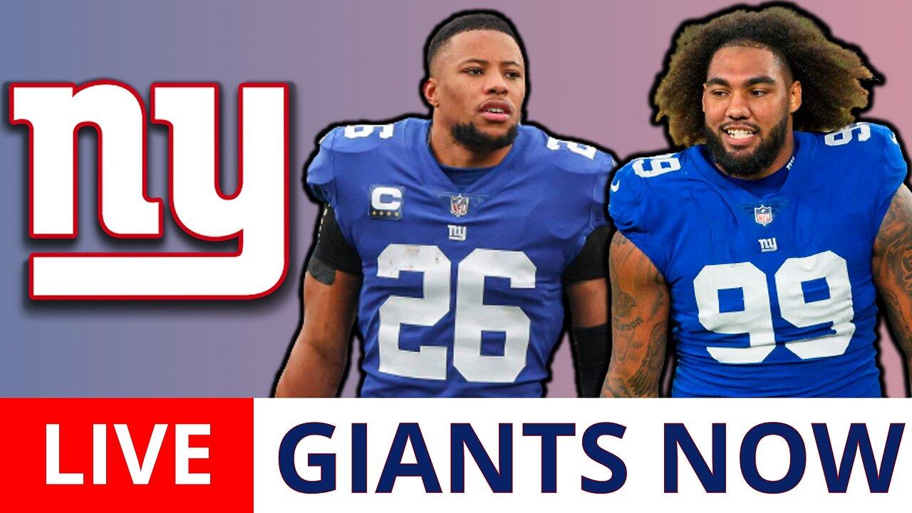 LIVE: NY Giants Make 2 Roster Moves, Giants vs. Washington Preview & Latest Giants Injury News