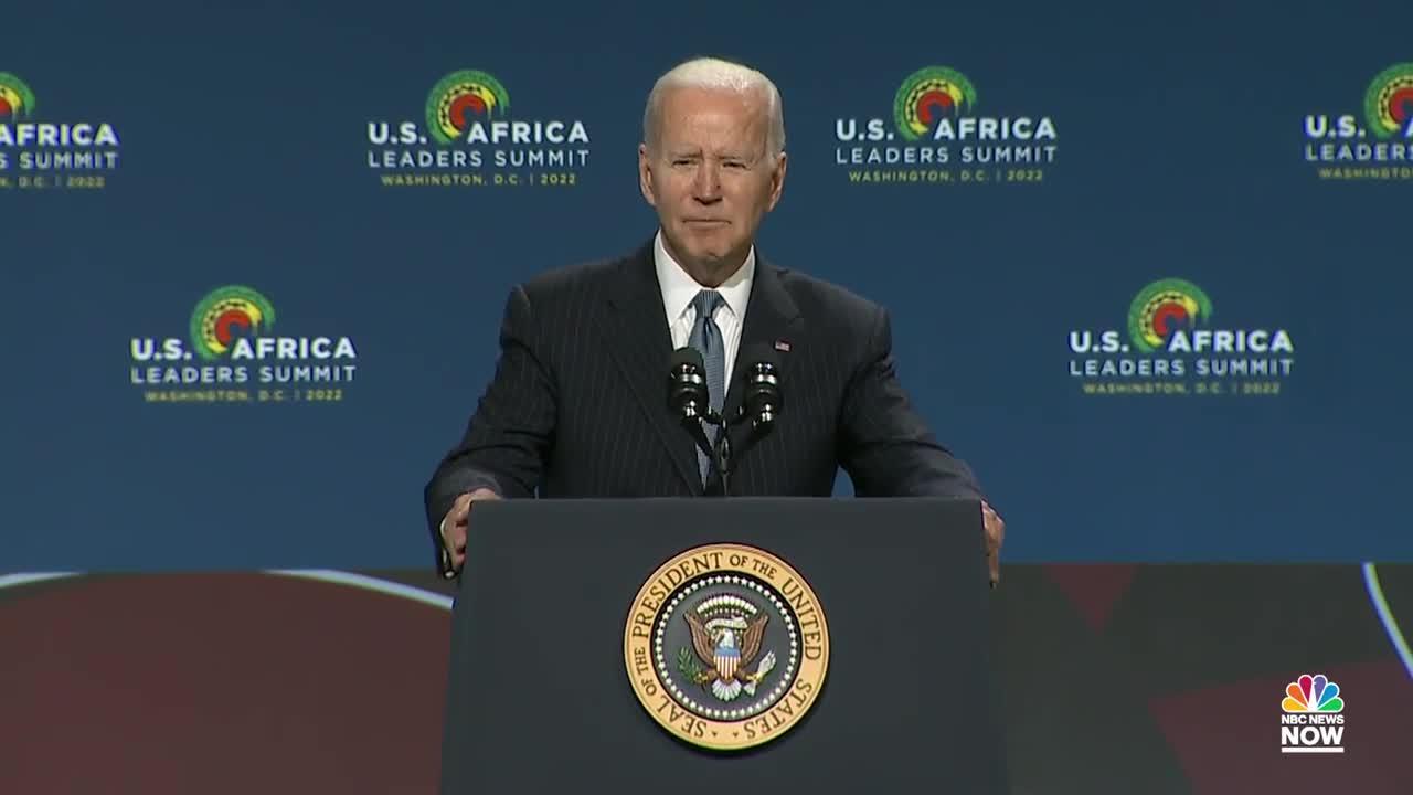 Biden: 'When Africa Succeeds, The United States Succeeds'