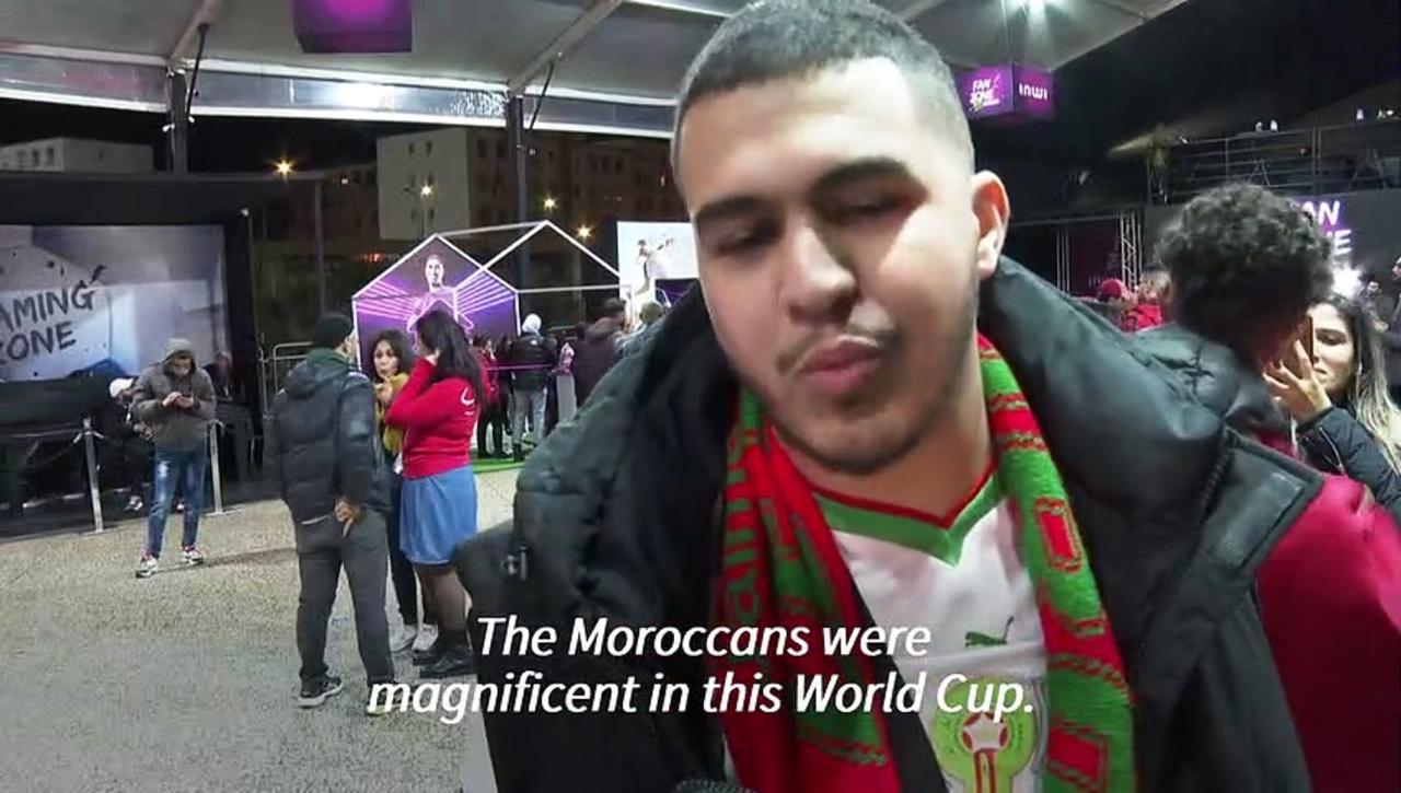 'They made us dream': Morocco fans proud despite World Cup loss