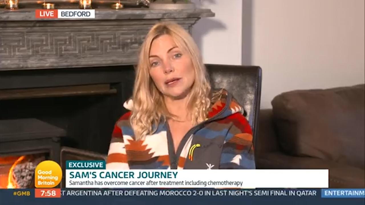 Samantha Womack on being cancer free just five months after diagnosis