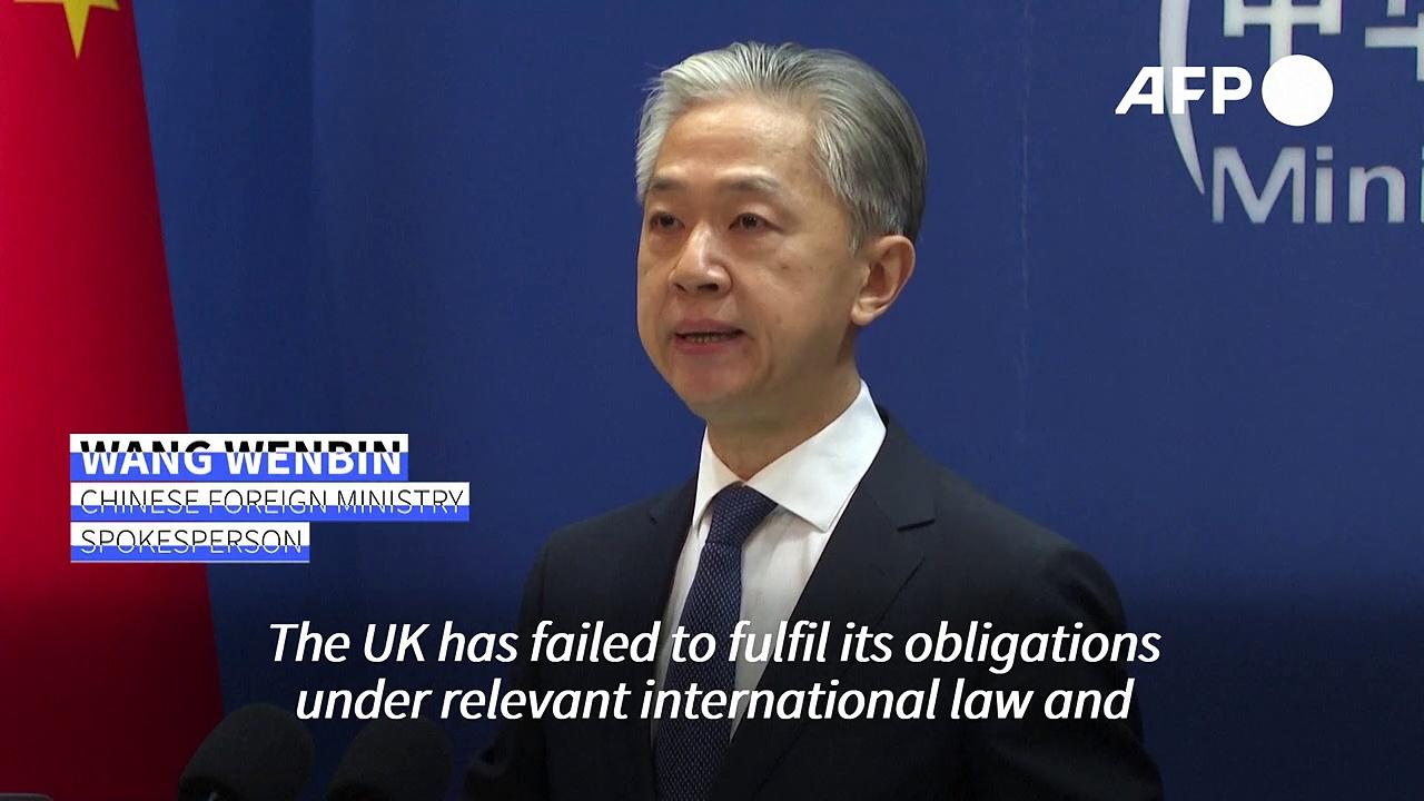 China accuses UK of 'failing to ensure safety' of Consulate workers after Manchester demonstration