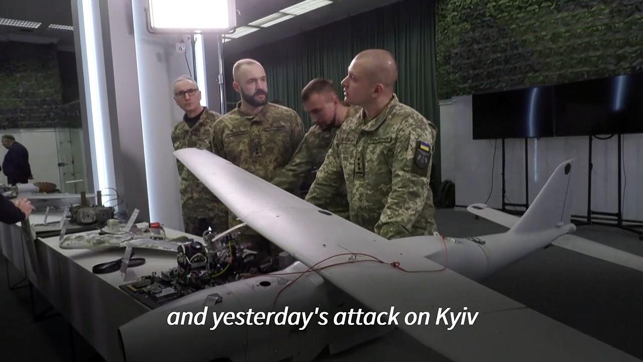 Russian attack drones almost all of 'foreign production' says Ukrainian army spokesperson