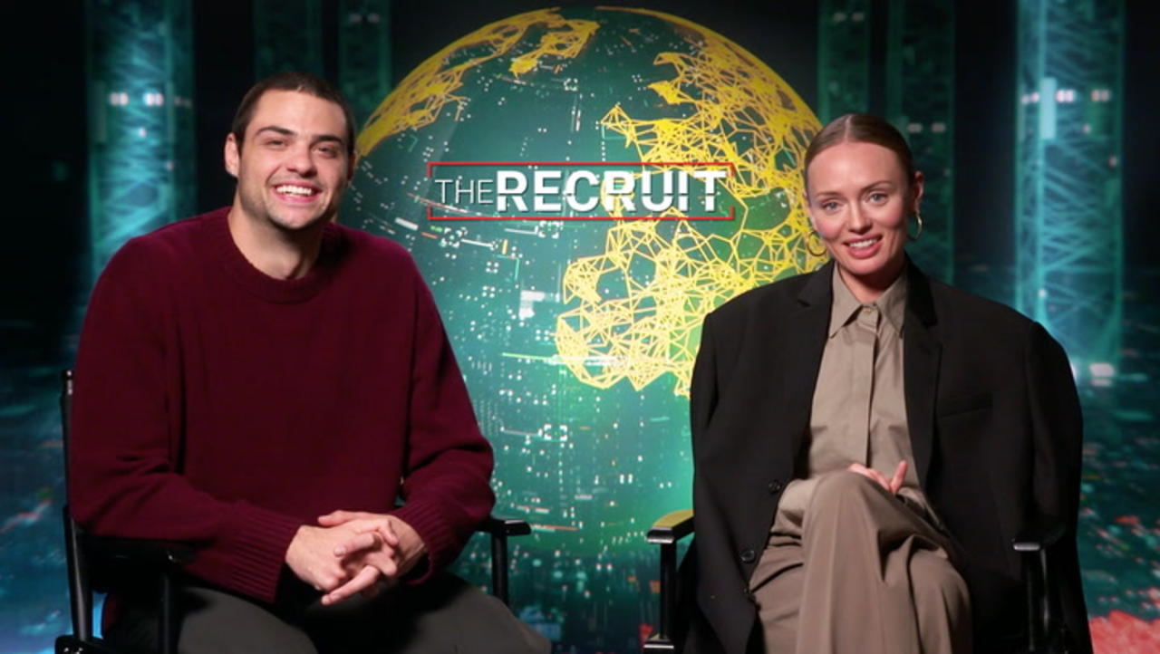 Noah Centineo & Laura Haddock on Bringing 'The Recruit' to Netflix & Stunt Training | THR Interview
