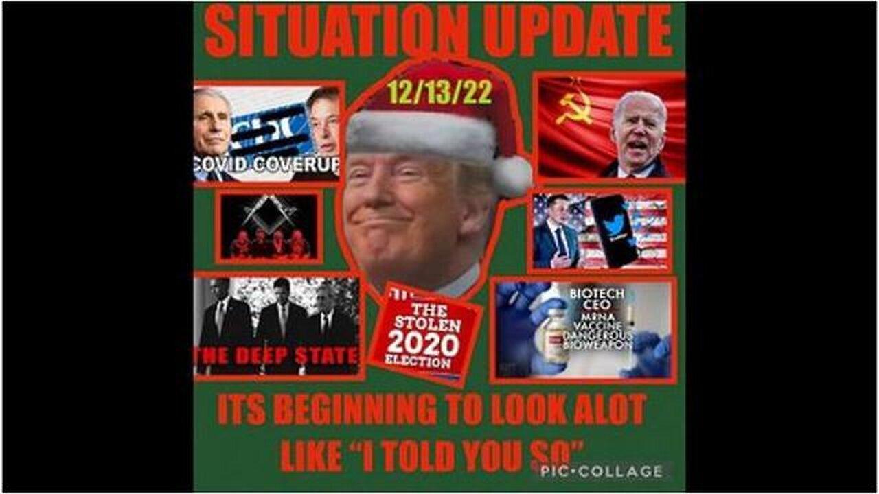 SITUATION UPDATE: IT'S BEGINNING TO LOOK ALOT LIKE "I TOLD YOU SO"! DISCLOSURE INCREASING!